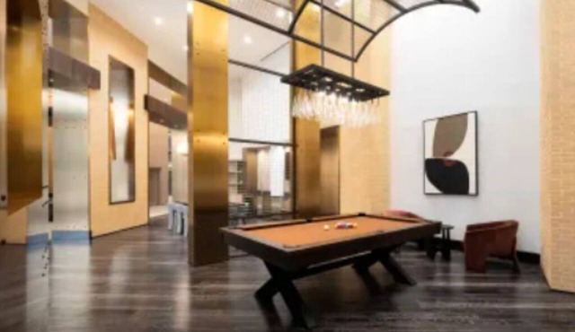 One bedroom apartment with garage parking included on-site