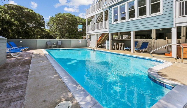 ONLY 370 feet to beach access! HUGE LOADED home! Private Pool, Hot Tub, Game room with Pool Table!