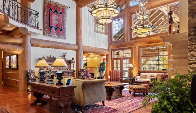 Private 7-Bedroom Lodge with 130 Acres in the Mountains!