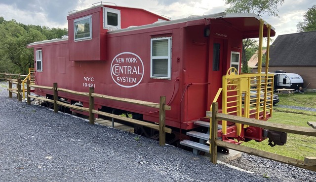 Remodeled train caboose, close to town and Long Point trailhead