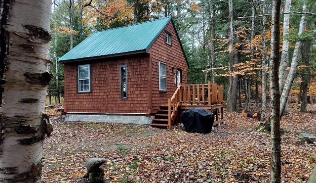 Rustic Tiny Cabin Getaway Near ATV Trails, Maine in Madison
