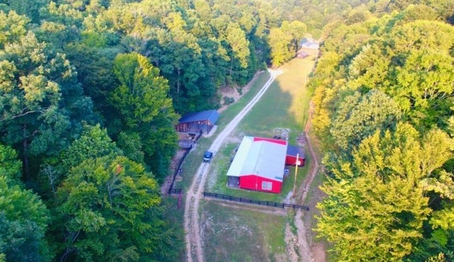 Secluded cabin located on 400 acres in the beautiful hills of Kentucky.
