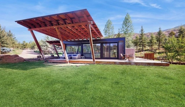 Secluded unique home in prime location with deck, woodstove, & mountain view