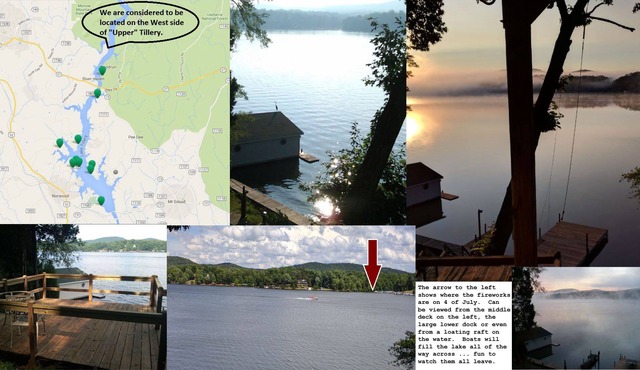 Serene getaway; forget to count the days ... 200' Private Dock/Decks ... VIEW!