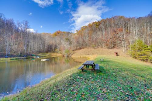 Shared Pond & Trails: Rosedale Cottage!