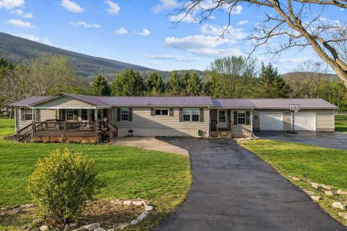 Single-level River Access Fire Pit & Game Room