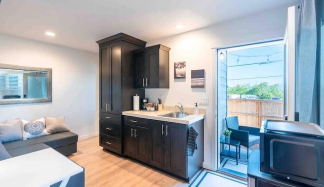 Small and cozy studio in brand new house, family-neighborhood, walk most places.