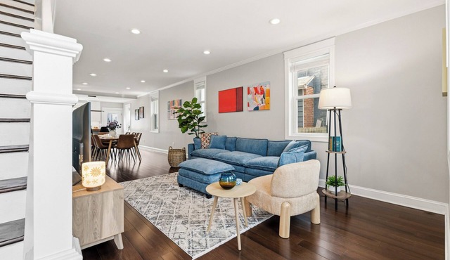 Spacious and furnished 4-bedroom in beautiful Washington, DC.