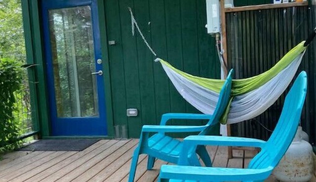 Tiny cabin with privacy, comfort and mt views