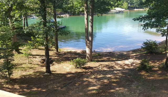 Tranquil Lakefront Setting near Clemson SC with Private, Covered Dock