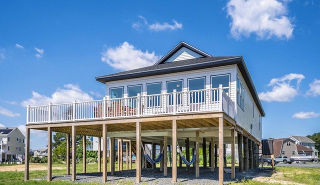 Waterfront home near Chincoteague Island by Seaside Vacations & Sales