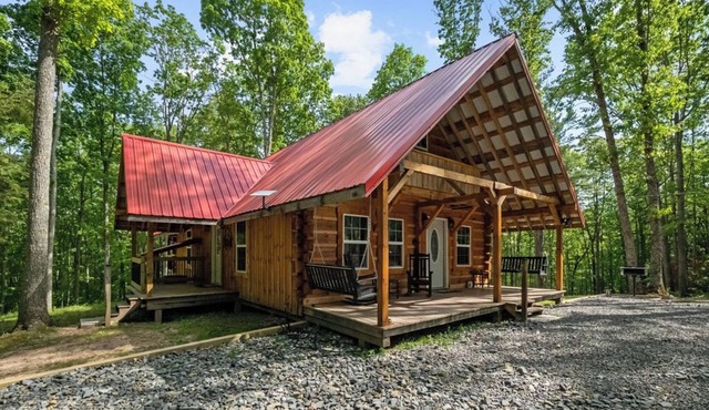 Welcome to DeepWoods Lodge at Hatfield McCoy. 3BR Mountain Log home on 22 acres.