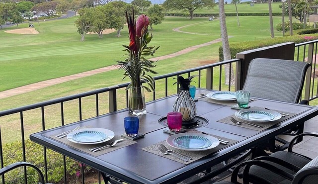 WOW- New 2bd/2ba, Largest Lanai w/Ocean & Golf Course Views, Lowest Resort Fee!