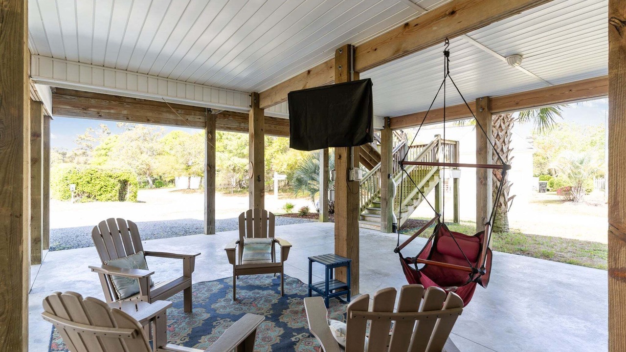 Photo of Patio Balcony in Caswell Beach